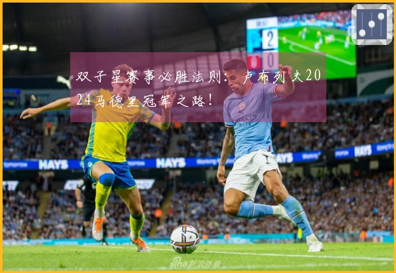 双子星赛事必胜法则：卢布列夫2024马德里冠军之路！